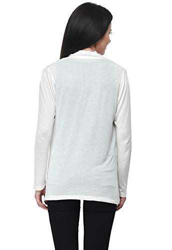Image of Frenchtrendz Womens's Viscose Crepe Shrug(Size: XS-4XL)