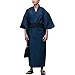 Produktbild thefancypumpkin Herren japanische Yukata japanischen Kimono Home Robe Pyjamas Bademantel Größe L-F20