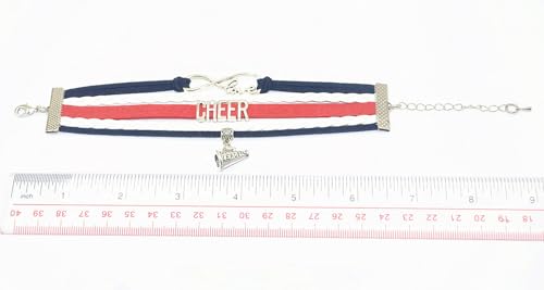 Cheerleader Bracelet Cheerleading Cheer Bracelet Gifts for Women, Men, Adult Cheerleaders, Cheer Team, Party, Celebration Bulk3