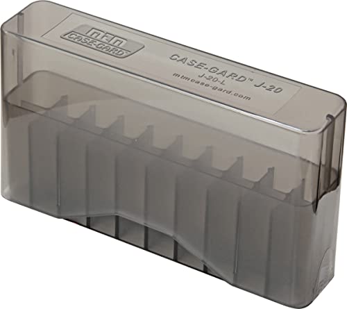 MTM 20 Round Slip-Top Rifle Ammo Box, Large