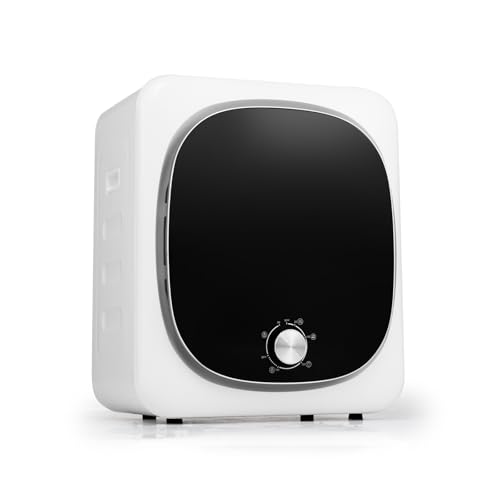 SOARS Wäschetrockner 800 W, Wäschetrockner mit Wärmepumpe, Kapazität 2,5 kg, 5 Trocknungsmodi, Timer 0-180 Minuten, Schutz gegen Überhitzung und Überstrom, 48 x 40 x 56 cm (klassisch)