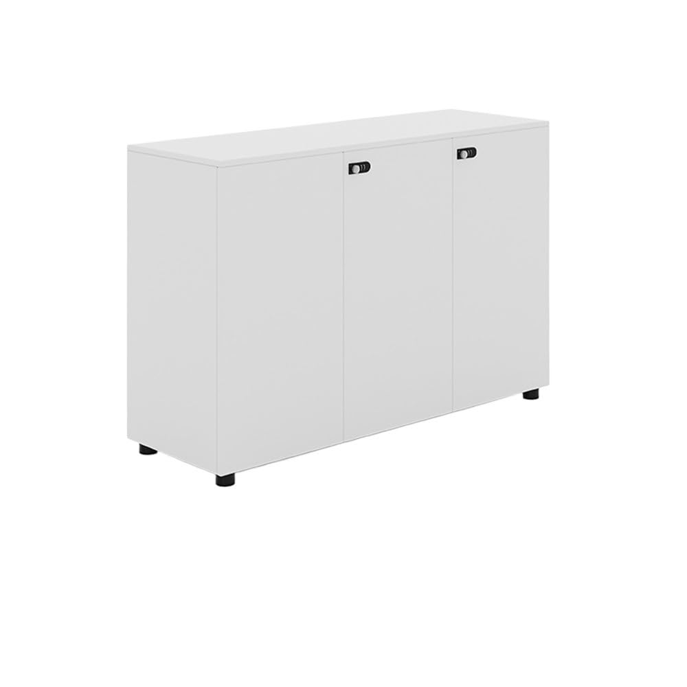 Aioneer File Cabinet Three Cabinet Door Wooden Short File Cabinet Office Data Sundry Storage Cabinet Filing Cabinet
