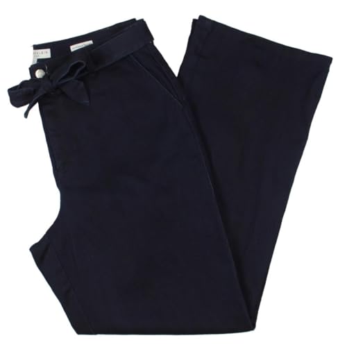Anne Klein Womens High Rise Tie Waist Flare Jeans2