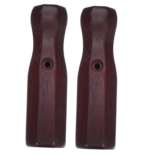 Milisten 2 Pièces Poignées Foot Bois Octogonales Antidérapantes Lot de Poignées de Remplacement pour Table de Football Accessoire Foot Bistrot et Précis