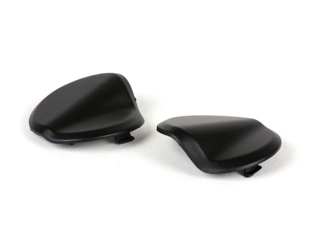 BGM Abdeckkappen Set Spiegellöcher schwarz matt kompatibel Vespa GTS 125-300 GTS HPE Supertech