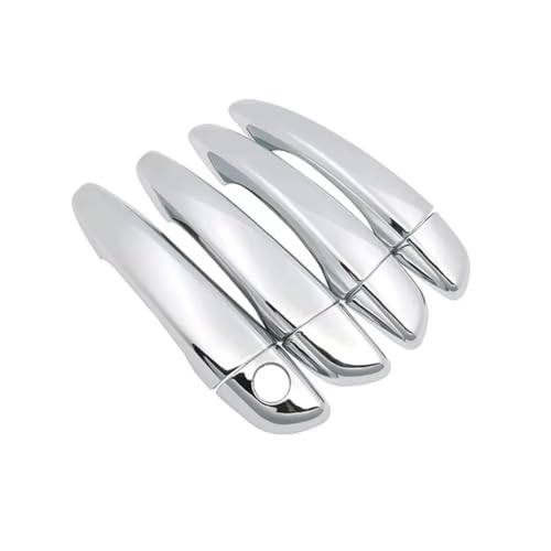 Paire accessoires poignée porte extérieure voiture protection cadre Vauxhall Mokka MK2