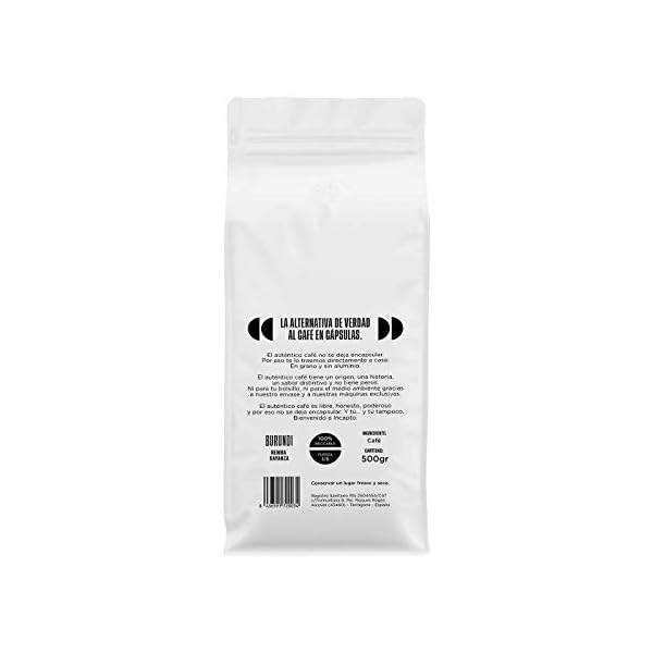 Incapto Café en Grano Natural - Café Especialidad | Café Burundi Grano | Café en Grano Arábica 100% | +80 puntos SCA… - Imagen 4