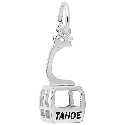 Lake Tahoe Gondola Charm (Choose Metal) by Rembrandt| Metal| 14K White Gold