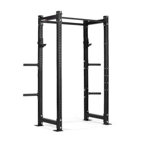 Titan Fitness X-3 Series Tall Bolt-Down Power Rack with Weight Holders 24-in. Depth