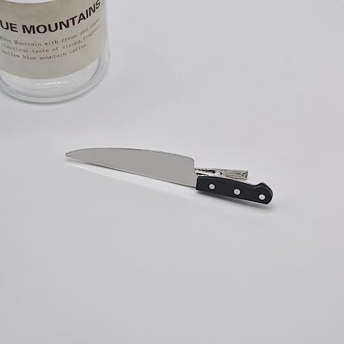 Mini Pinzas de Pelo Knife Goth Punk 2 Pzas miniatura 4