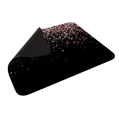 Xyhh APR26FHWFHWMXP-OC49MC84VJOE Mouse Pad Rose Gold Falling Glitter thumb #2