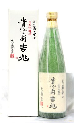 Amazon.co.jp: 豊祝 貴仙寿 吉兆 純米吟醸 720ml : 食品・飲料・お酒