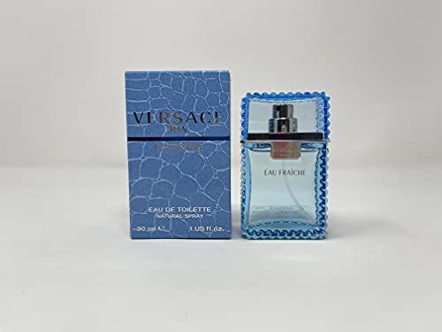 Image of Versace Man by Versace Eau Fraiche Eau De Toilette Spray (Blue) 1 oz