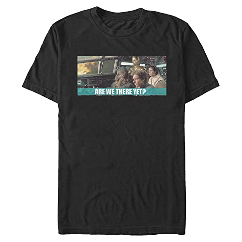 T-Shirt Star Wars Homme Grande Taille Noir 5XL Vêtement Coton Pop