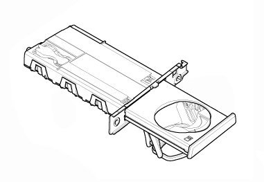 Portavasos derecho BMW beige ABS miniatura 1