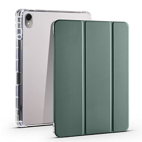 Fundas para tabletas Compatible con Huawei MatePad 11 (2023) de 11,0 pulgadas, funda protectora delgada y ligera, funda inteligente a prueba de golpes con carcasa trasera transparente con portalápices