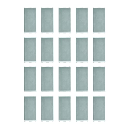 Image of Anchor by Panasonic Roma Urban Modular 66101S 20 240 V Polycarbonate 1M 10AX One-Way Switch (Silver, Pack of 20)