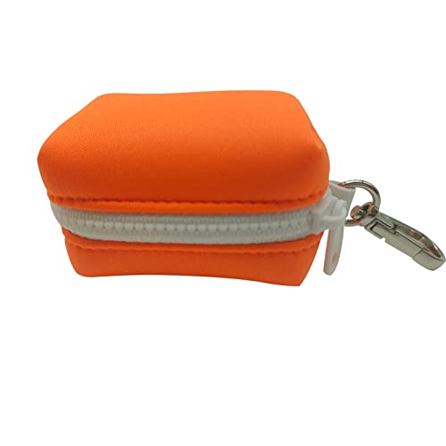 Image of Biodegradable Dog Poop Bag Dispenser, 15-Count, With Zipper and Storage Compartment