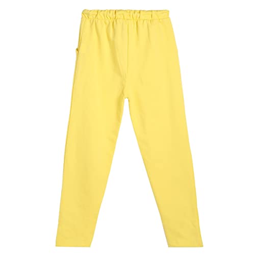 Image of miniklub Boys Ankle Length Knitted Cotton Pant (Yellow Color)