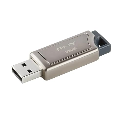 PNY Pro Elite Disque Flash Premium USB 3.0, Vitesse de Lecture jusqu'à 380 Mo/Sec 128 Go