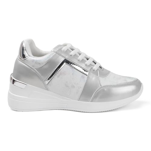 Image of Vendoz Women Casual High Heel Sneakers I Cushioned Insole I All Day Comfortable I Lightweight and Stylish Shoes for Girls