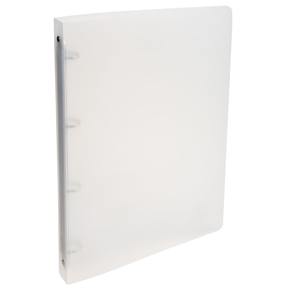 Exacompta - Ref. 514699E – Karton mit 10 halbfesten Ordnern PP Chromalin – 4 runde Ringe 20 mm – Rücken 30 mm – Außenmaße 32 x 25 cm – Format A4 – sortiert