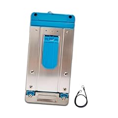 Colcolo Carrello mini carrello pieghevole portatile da 25 kg con piastra di base espandibile Carrello piccolo rimorchio per ufficio domestico, Blu