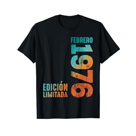 Febrero 1976 Retro 1976 Año 1976 Vintage 1976 Camiseta