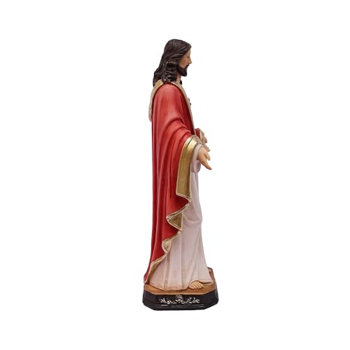 Estatua Sagrado Corazón de Jesús 24 pulg miniatura 3