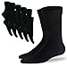 Produktbild SGS 5/10 Pack Bambus Socken Herren 43-46 & Damen 39-42 - Hochwertige Atmungsaktive Klassische Strümpfe für Winter & Sommer - Socken Herren Gegen Schweiß
