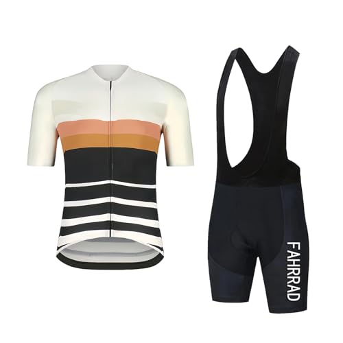 Maillot de cyclisme homme avec rembourrage gel 9D anti-chocs L