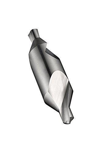 Dormer A2004.0X10.0 Centre Drill, 60 Degree Short Center, Bright Coating, High Speed Steel, 4 mm Head Diameter, 55 mm Full Length
