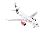 avianca brasil Incluye chasis Gemini Jets GJAVA2190 Airbus A320-200 Avianca TACA Retro N567AV 1:400 - Modelo de avión, color blanco