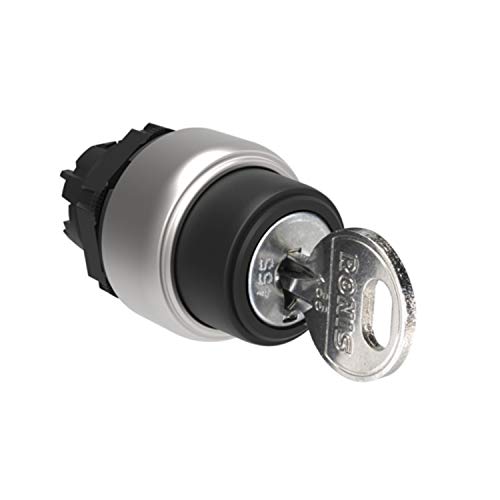 Sélecteur à clé Platinum R421E avec retour automatique position 0-1