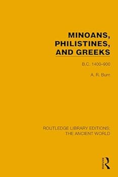 Paperback Minoans, Philistines and Greeks: B.C. 1400-900 Book