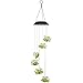 Anpatio Light Control Solar Powered Honeybee Wind Chime Outdoor Waterproof Colour Changing LED Light Romantic Garden Yard Balcony Decoration Best Gift