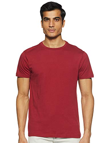 Image of Amazon Brand - Symbol Men's Solid Cotton T Shirt | Plain | Round Neck | Half Sleeve - Regular Fit | Combo Pack of 3 (Available in Plus Sizes)
