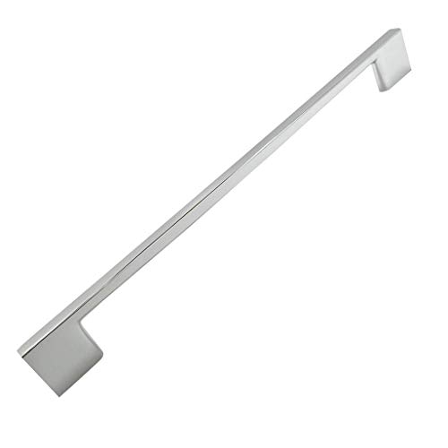 Southern Hills Polished Chrome Cabinet Pulls - 224mm Screw Spacing - 5 Pack - Chrome Drawer Pull - Chrome Cabinet Handles - Modern Cabinet Hardware - Kitchen Drawer Handles - SH3229-224-CHR-5
