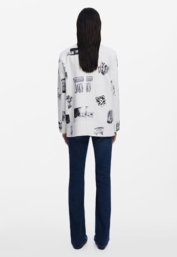Desigual Women's Collage Blazer4