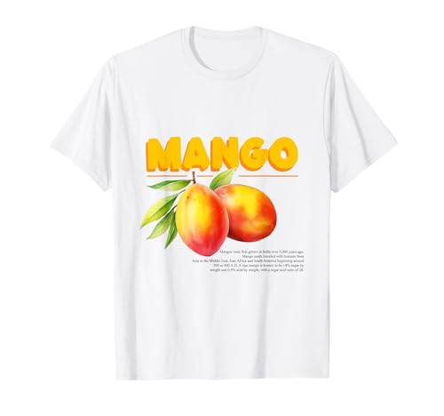 Mangodruck, Sommer, Früchte, exotisch, Smoothie, gesund T-Shirt