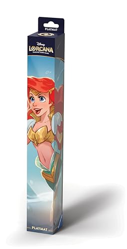 Ravensburger Disney Lorcana Trading Card Game - TCG Playmat - Ariel- Computer Desk Mouse Mat Accessories - Little Mermaid