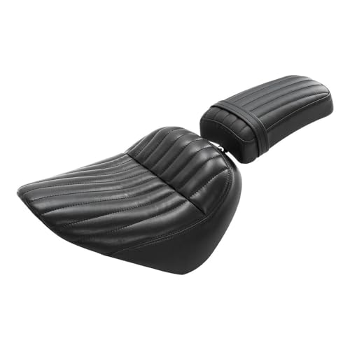 Asiento de motocicleta para Street Bob y Softail 2018-2021 de conductor y pasajero