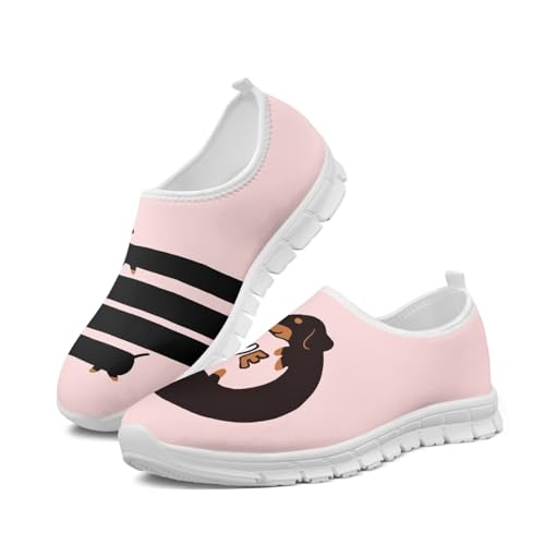 Image of Jeiento Cute Dog Women's Casual Slip On Shoes Loafers Sneakers for Women