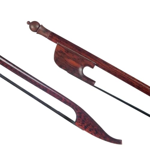 Professioneller Geigenbogen Professioneller Holzbogen 16 Zoll Viola Barock Bratschenbogen Runder Bogenschaft Schwarzes Pferdehaar Handgefertigt Gute Balance