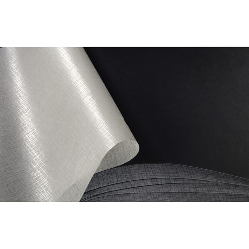 Hama Fotoalbum La Fleur (Jumbo Album mit 100 schwarzen Seiten, f&uuml;r 400 Fotos im Format 10x15, Bl&auml;tter-Muster, 30x30) XXL Fotobuch wei&szlig;