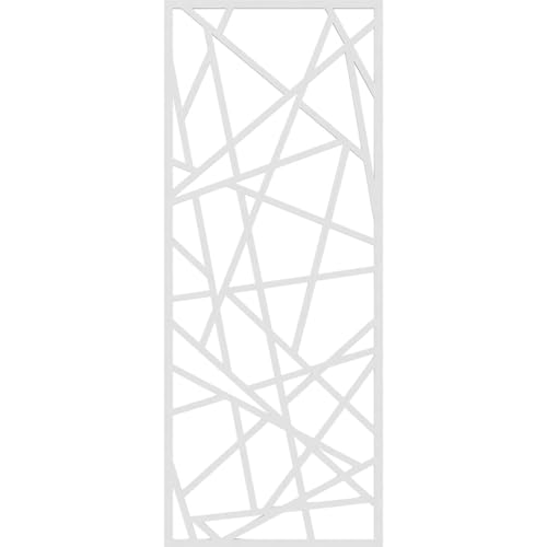 Image of 17 3 /8 inchW x 44 3 /8 inchH x 3 /8 inchT Conway Decorative Fretwork Wall Panels in Architectural Grade PVC