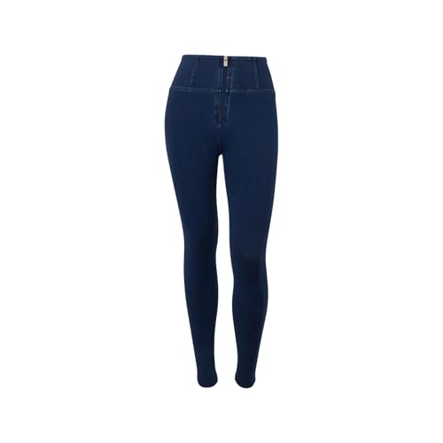 FREDDY - Push Up WR.up Superskinny Hohe Taille mit Reißverschluss Denim L