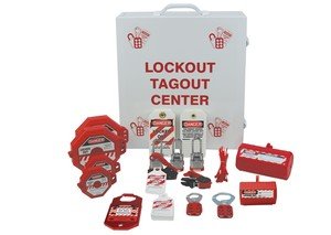 Accuform KSK369 Lockout Tagout / Security Devices Lockout Kits LOCKOUT/TAGOUT CABINET CENTER Item: Kit