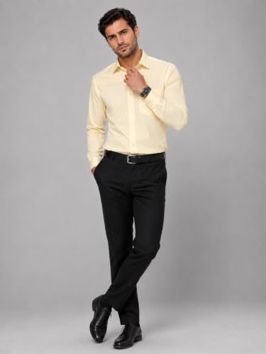 Image of Appel Touch Men's Cotton Blend Formal Shirt Full Sleeves