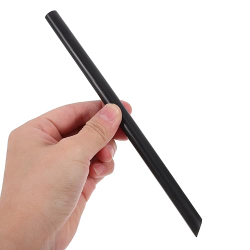 100 pitillos desechables negros de 19 cm miniatura 3